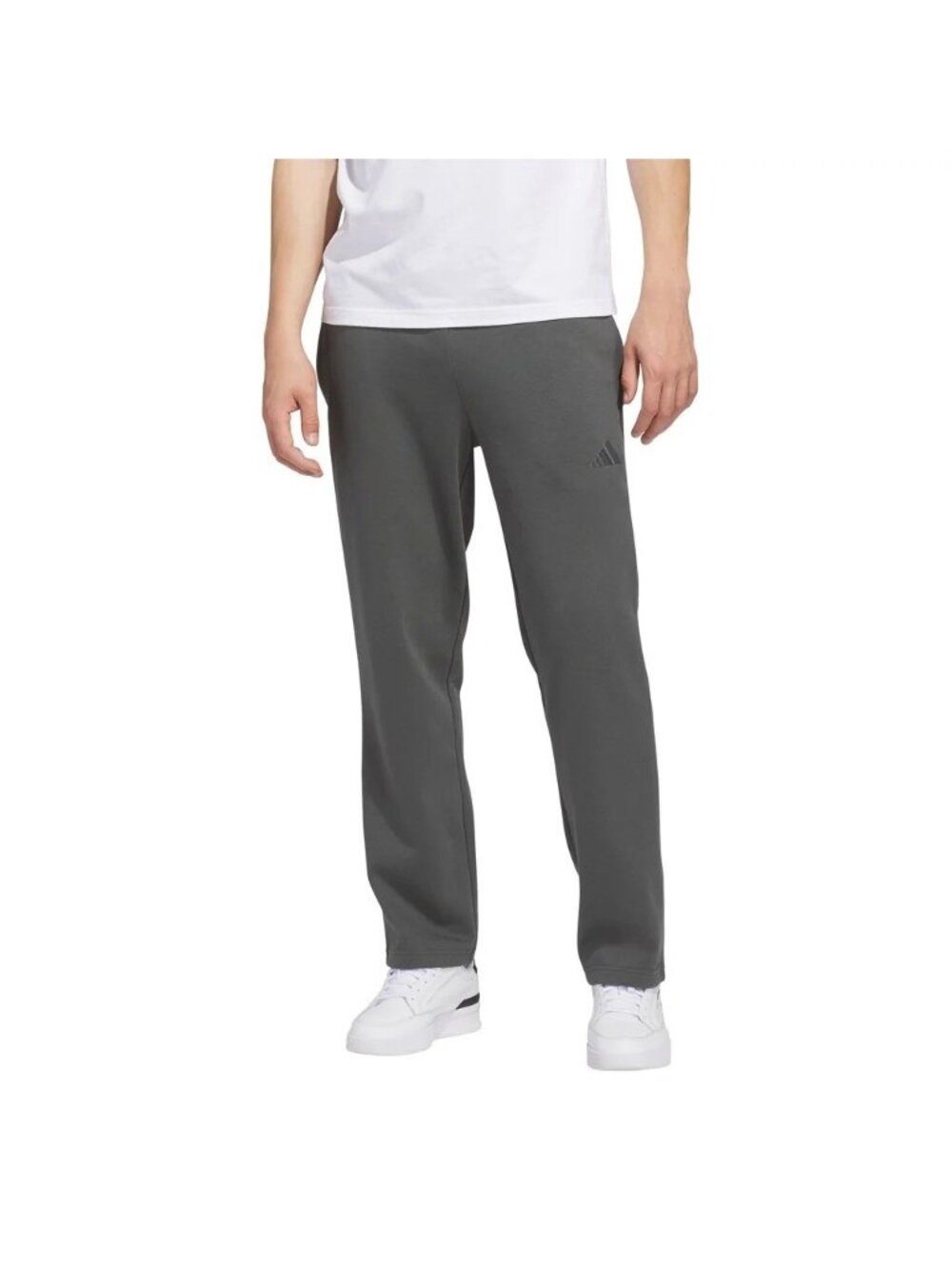 Adidas Men's XL Gray Joggers Polyester Elastic Waistband New With Tags d1750